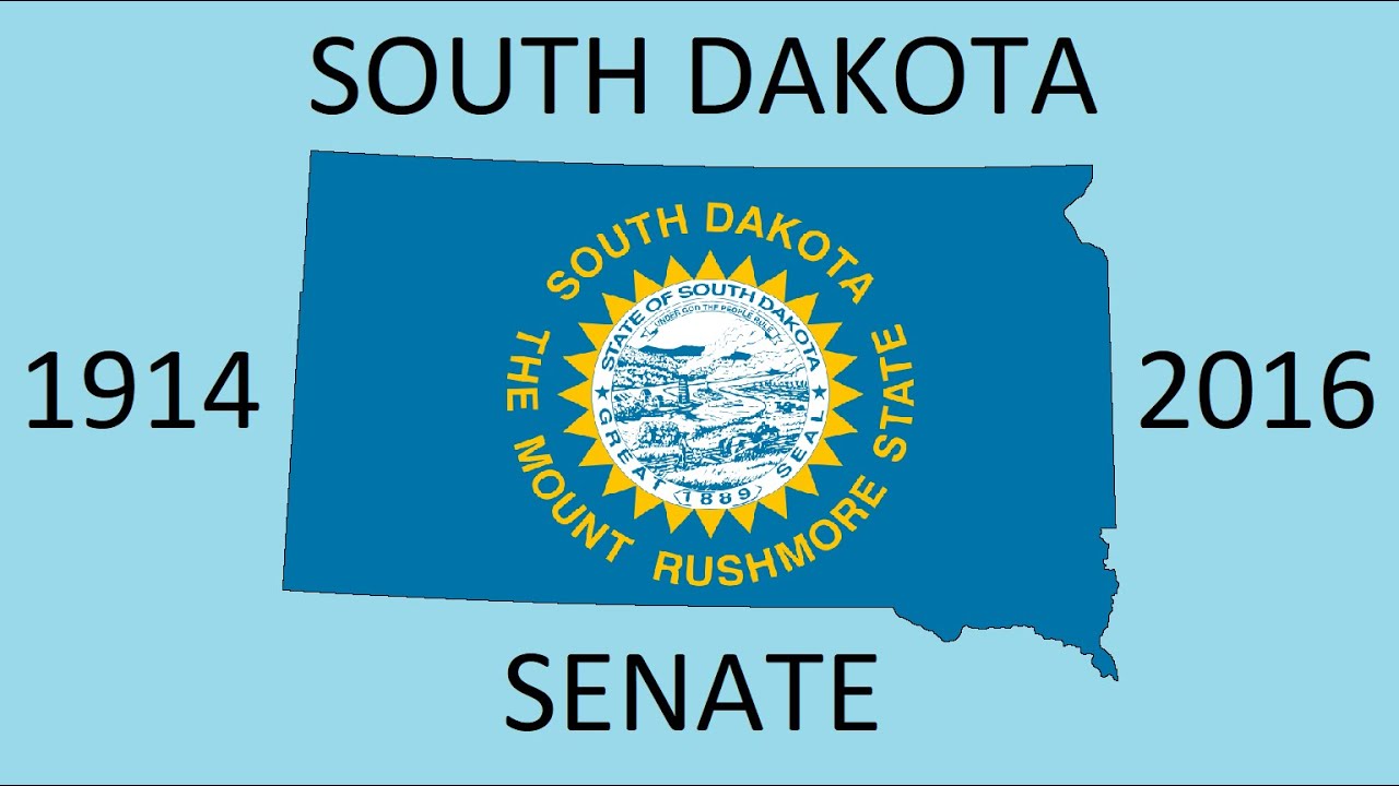 South Dakota Senatorial Election Counties (19142016) YouTube