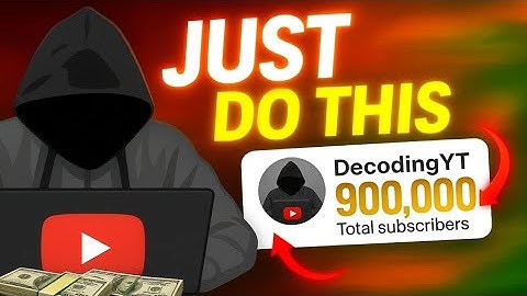 How @decodingyt HACKED the YouTube Algorithm (& YOU CAN TOO)!