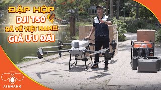 Đập hộp & review nhanh DJI T50 - Nhận ưu đãi giá sớm tại: 091.555.8888