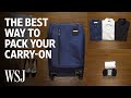 Expert Butler Explains the Best Way to Pack Your Carry-On Bag | WSJ