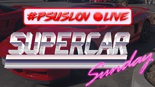 🔴LIVE: Supercar Sunday - сбор суперкаров, маслкаров