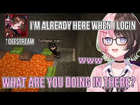 Ren-kun Stuck the moment she's login so Hinano become Mamano【Tachibana Hinano/Kisaragi Ren/Vspo!】