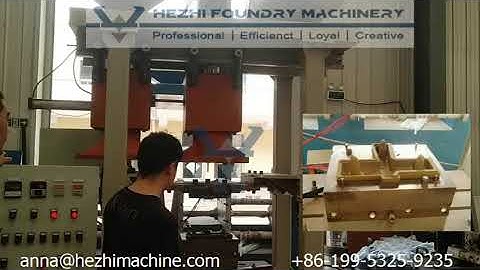 hot box sand core shooter