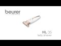 Quick Start Video for the HL 35 LadyShaver from Beurer.
