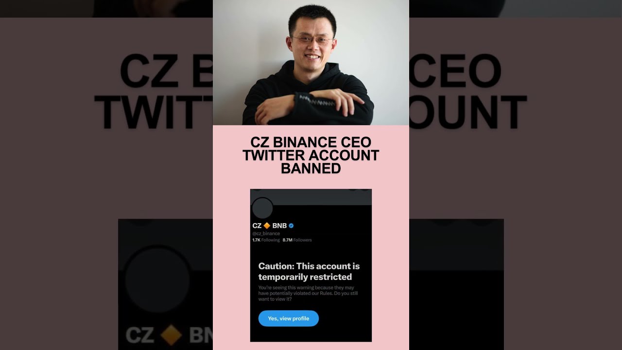 Twitter Shock: CZ Binance CEO Account Banned