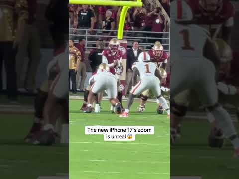 The zoom on the new iPhone 😱