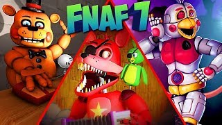 Прохождение игры FNaF Ultimate Custom Night  #1 ( FNaF 7 дождались!!!!!!!!!!!!)