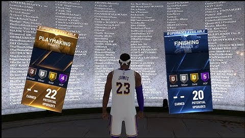 NBA 2K20 Most Accurate LeBron James Build *60 BADGE DEMIGOD*