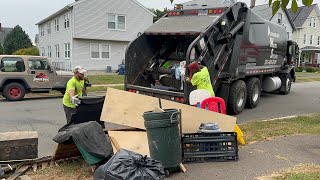 Garbage Truck VS Bulk Waste Piles