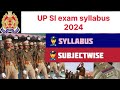 UP SI syllabus 2024 #shorts#ytshorts#trendingshorts#youtubeshorts#viralshorts#shortfeed