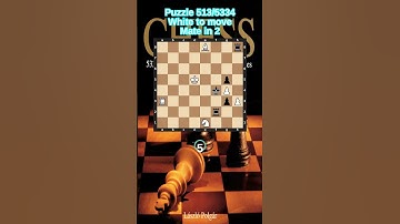 Chess puzzle series 🧩513/5334 #chess #chesspuzzleseries #puzzle #learnchesstactics #magnuscarlsen