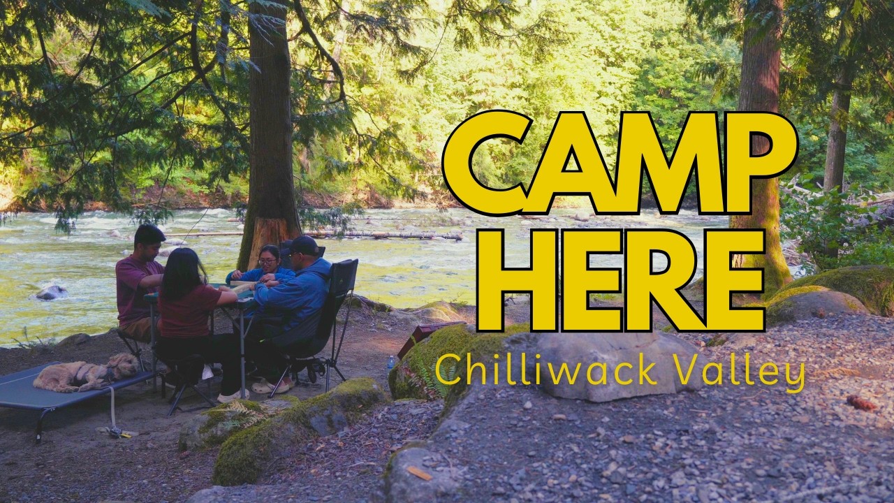 THE MOST RELAXING CAMPING TRIP | Chipmunk Peninsula Campground | Lindeman Lake Hike | Camping in BC
