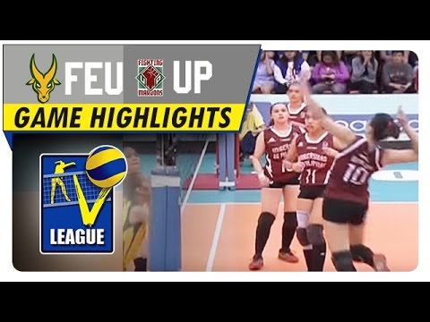 FEU vs UP | Game Highlights | Shakey's V-League Collegiate Conference ...