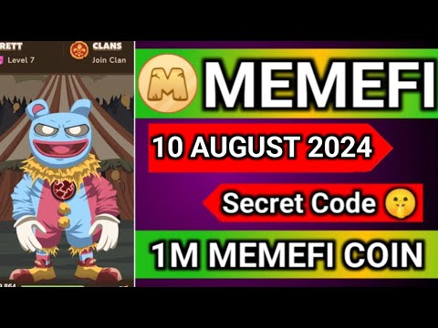 Memefi Secret Reward