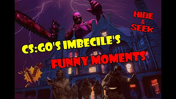 CSGO Imbeciles: Haunted Mansion and Jump scares - Scary Map [Hide and Seek]