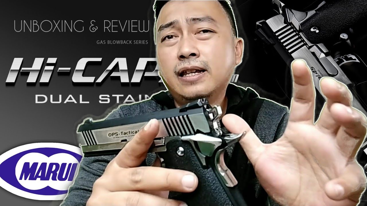 HI-Capa Custom Dual Stainless. Tokyo Marui. Gas Blowback