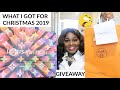 WHAT I GOT FOR CHRISTMAS 2019 *LUXURY* | HERMES DIOR LOUIS VUITTON | GIVEAWAY | FASHION&#39;S PLAYGROUND