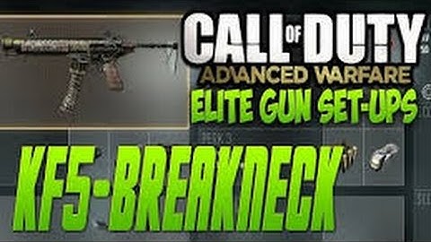 KF5 Breakneck ! COD AW! Class Setup w/ Game Play!