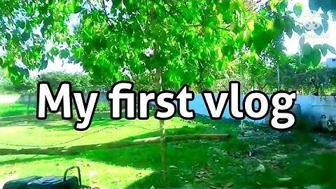 My First Vlog Video❤️🌹🙏🤩बाबू ka व्लॉग #myfirstvlog 