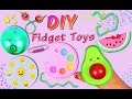 8 DIY Fidget Toys Ideas To Make In 5 Minutes - Viral Tiktok Anti-stress Toys - POP IT and more!