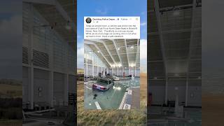 Someone Drove Their Car Into A Pool At The Gym