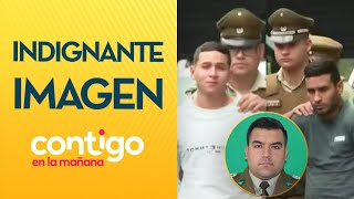 "ESTABAN RIÉNDOSE": La salida de venezolanos detenidos por crimen de carabinero-Contigo en la Mañana