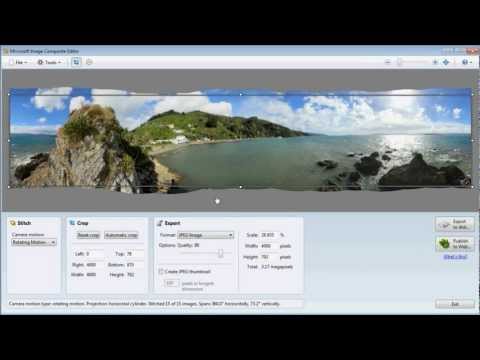 Panorama Tutorial (using Microsoft ICE) Panorama Tutorial (using Microsoft ICE)