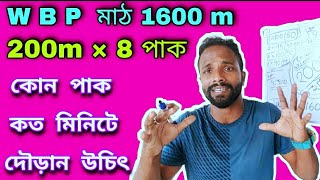 How To Complete 1600 M: Run of 200 M:Track/200 মি: মাঠে কিভাবে 1600মি: দৌড়াবে/Fitness Sujit Ghosh