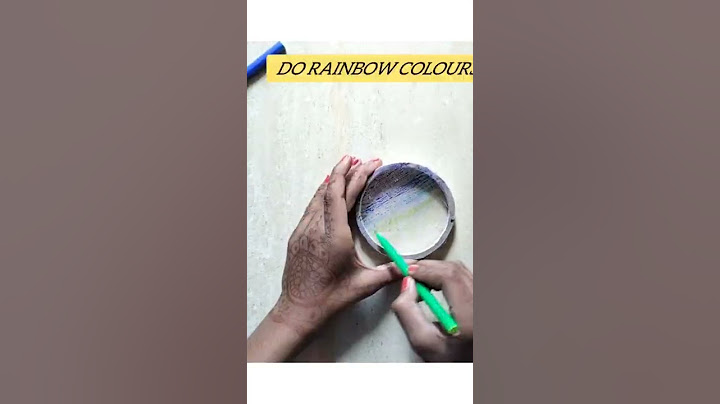 How to make rainbow light | Easy without glue #shorts