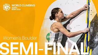 Women's Boulder semi-final | Bern 2026