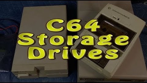 C64 Disk Drives - Slow Fun.