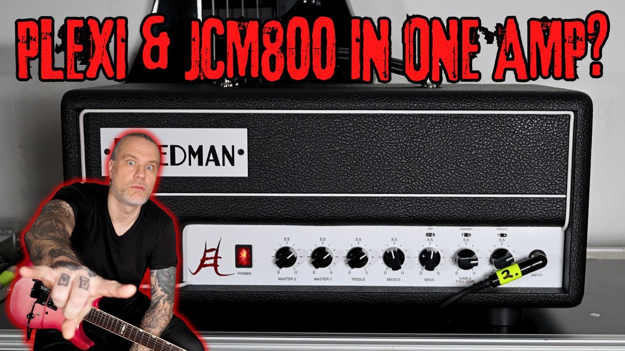 FRIEDMAN JEL-20 Head | Jake E Lee Signature Toxedo Edition. - YouTube