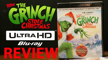 How The Grinch Stole Christmas 4K Bluray Review (Quick Take) DTS-X