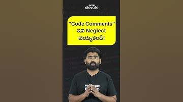 Coding Beginners should not negelect this | Coding with Entri Elevate Telugu #shorts