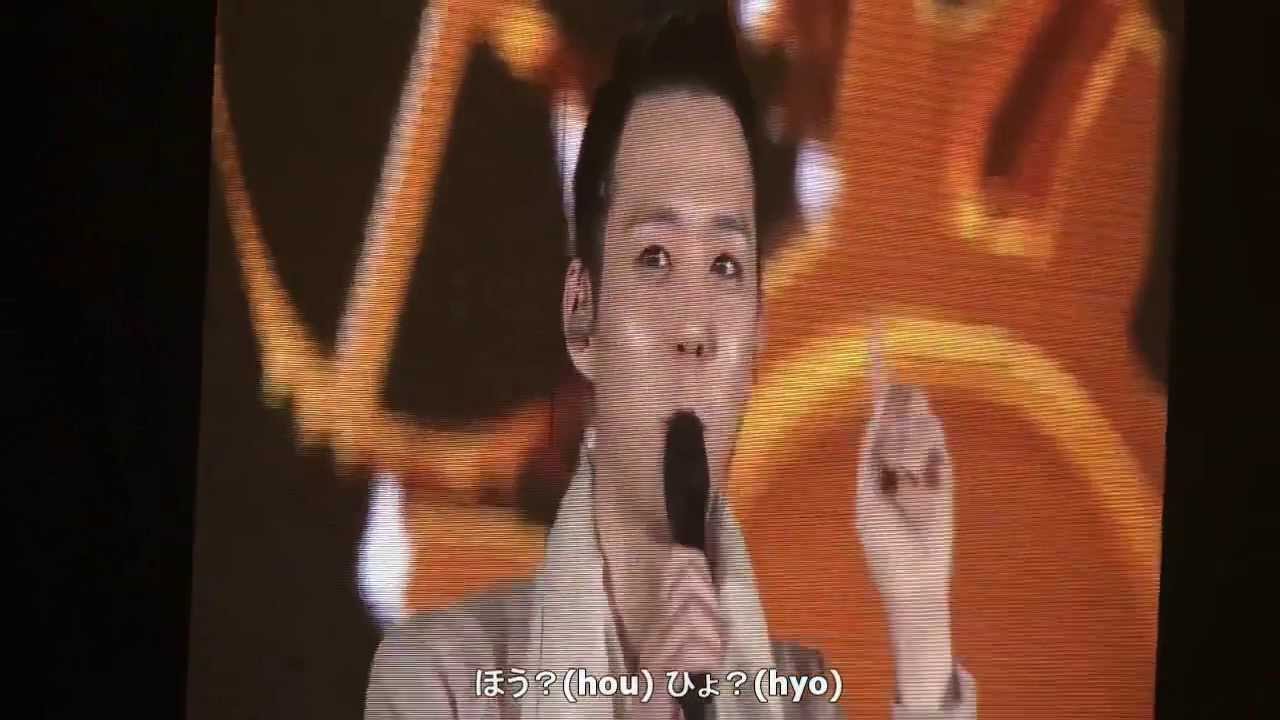 [Eng sub] JYJ Tokyo Dome Yuchun - super cute japanese problem ユチョン 유천