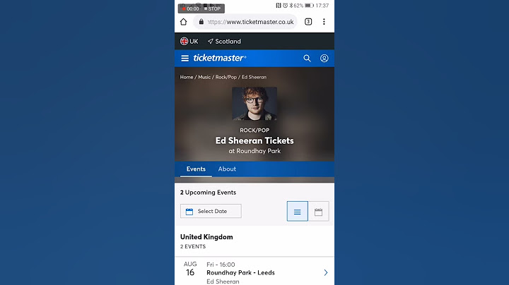 How to buy resale tickets on ticketmaster
