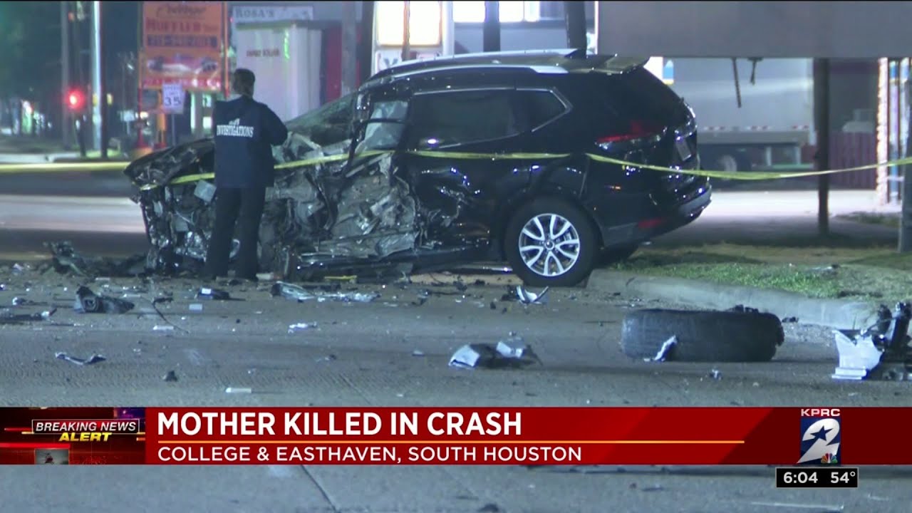 Mother killed in South Houston crash YouTube