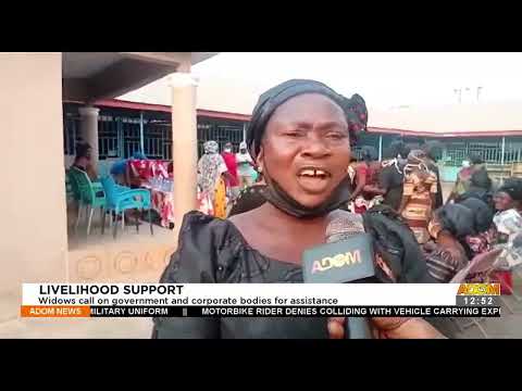 Widows call on government and corporate bodies for assistance - Premtobre Kasee on Adom TV (24-1-22)