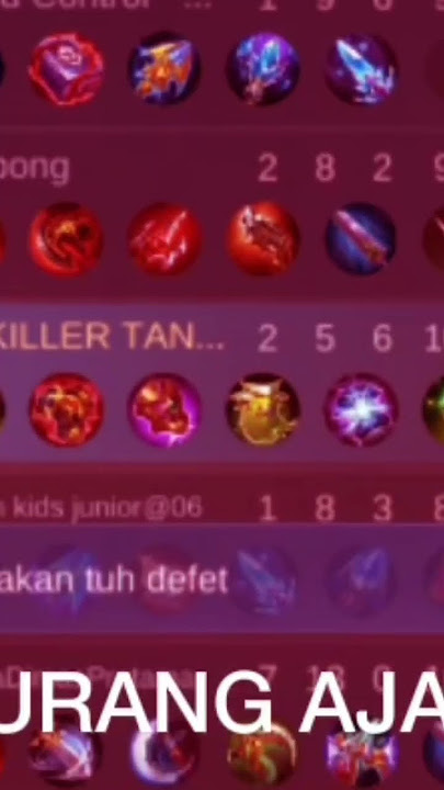 Mobile legends defeat momen