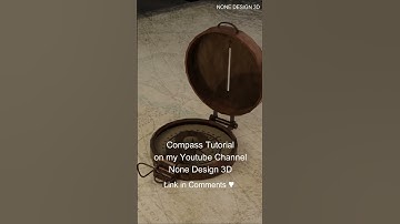 Compass Military Game Asset Modeling / Blender 3.5