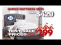 Art Van Furniture Tent Sale, Sealy Queen Mattress Sets Tent Sale Priced at $299