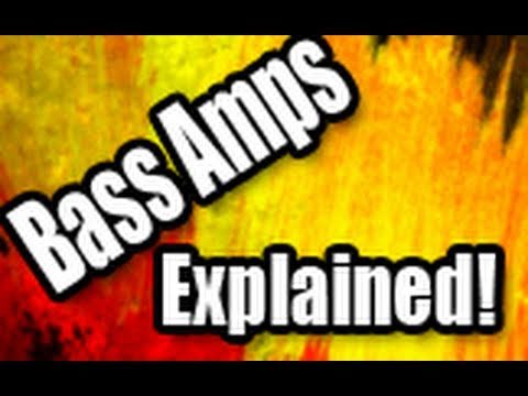 Bass Amps (Combos to Stacks, Ohms, etc)