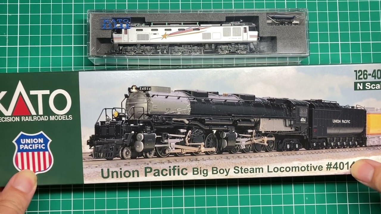 ［字幕付き］Nゲージ：世界最大級の蒸気機関車ビッグボーイ