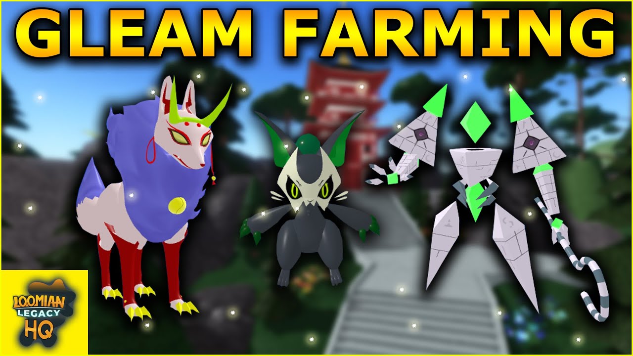 Gamma Gleam Farming Loomian Legacy Youtube