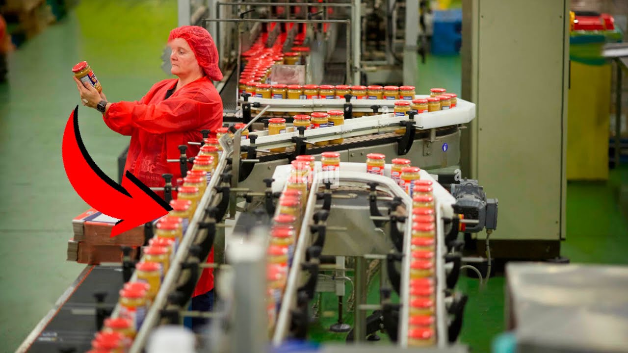 🥜 ¿CÓMO se FABRICA la CREMA DE MANI? 🧇