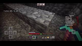 Working on the castle - Minecraft SMP