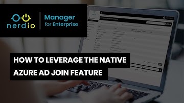 Native Azure AD Join Feature - Nerdio Manager for Enterprise (AVD Demo of the Day)