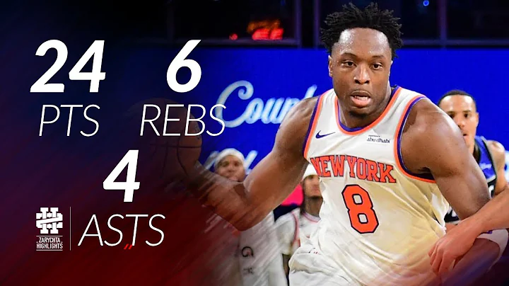 OG Anunoby 24 pts 6 rebs 4 asts vs Magic 25/26 season