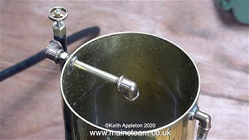 WORKING ON A LARGE STUART MODELS STEAM PLANT - PART #16