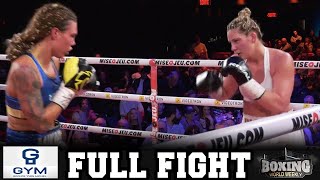 MARIE EVE DICAIRE VS. MIKAELA LAUREN | FULL FIGHT | BOXING WORLD WEEKLY